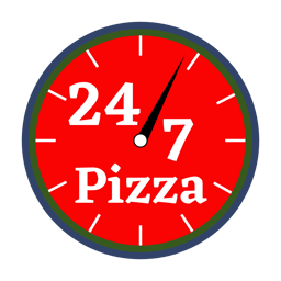 247 Pizza Limerick logo.